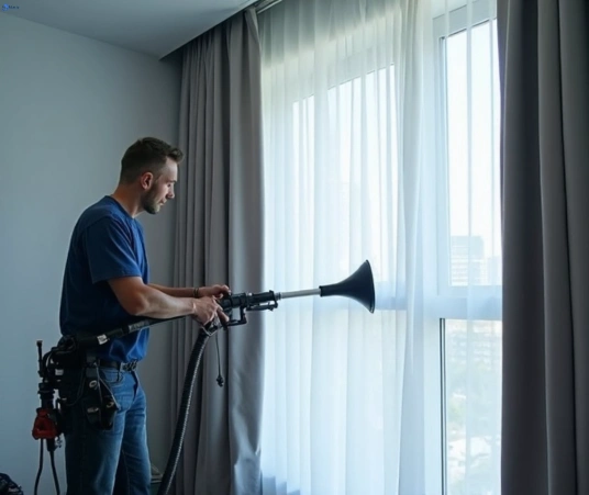Professional curtain stain removal process equipment Matty Curtain Cleaning thomastown-vic
