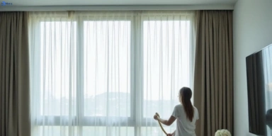 Delicate fabric curtain stain removal silk velvet sheer thomastown-vic treatment
